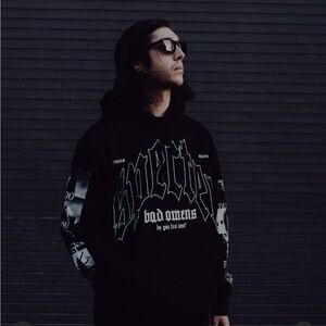 Bad Omens Specter Do You Feel Love Hoodie 2XL Black Mens
